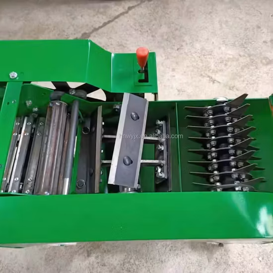 Häckselmaschine für Nass- und Trockenstroh, Heu, Tierfutter